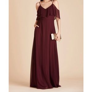 Birdy Grey Jane Convertible Bridesmaid Dress, Cabernet, XS